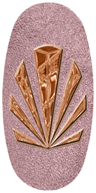 DASOV 602 CP SH OR Copper Sunburst Shimmer Orchid Background